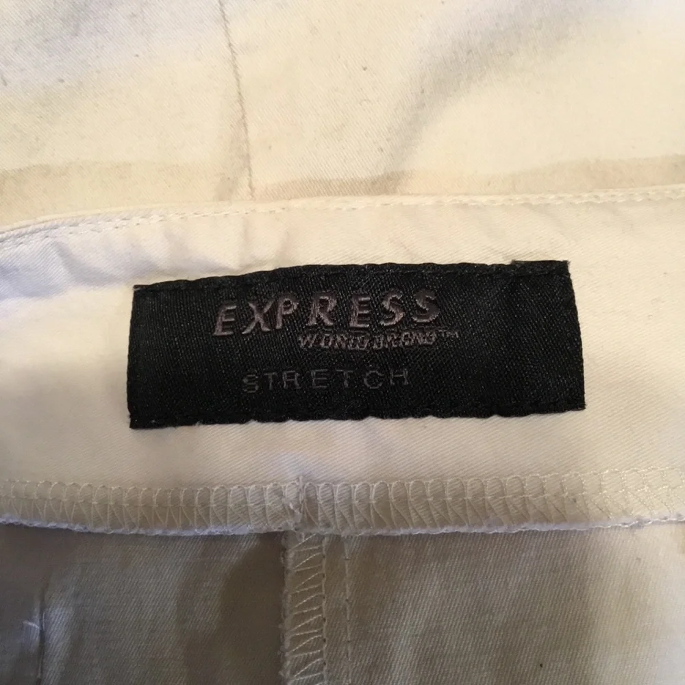 Express Creme Tan Mini Skirt